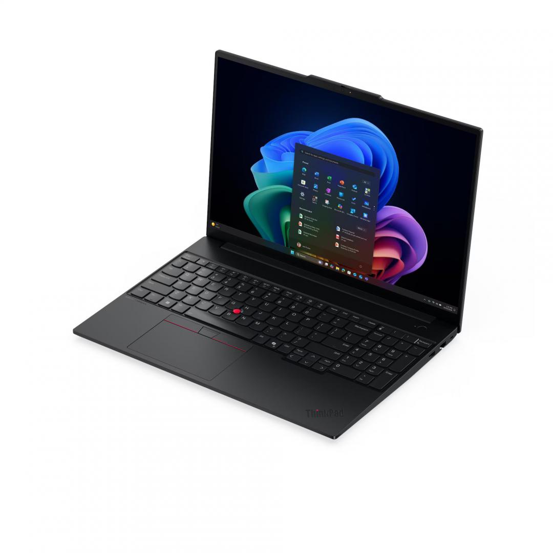 Laptop Business Lenovo ThinkPad E16 Gen 4, cu procesor Intel Core 5 320, 16'' IPS, 16 GB DDR5, 512 GB, Intel, Fr OS, 3 ani Garantie (21YE005PRI) - imagine 3