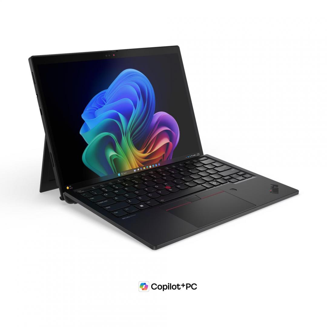 Laptop Business LENOVO ThinkPad X13 Detachable Gen 1, cu procesor Intel Core Ultra 7 365, 13'' IPS, 32 GB, 1 TB, Intel Graphics, Windows 11 Pro, 3 ani Garantie (21U6000HRI)
