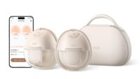 Pompa san Anker "eufy S1 Pro", smart, hand-free, capacitate 150ml, functie de incalzire, acumulator, control prin aplicatie, crem, "T8D04321" (timbru verde 2 lei)