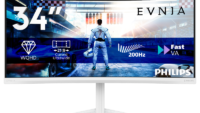 Monitor Gaming Philips 34M2C5601QA/00, 34", 3440 x 1440 pixeli, White, 3 ani Garantie (34M2C5601QA/00)