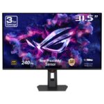 Monitor Gaming ASUS ROG Strix OLED XG32UQDMS, 31.5", 3840 x 2160 pixeli, Black, 3 ani Garantie (XG32UQDMS)