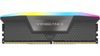 Memorie RAM Corsair Vengeance RGB Black, 16GB DDR5, 6000MHz, CL38 (CMH16GX5M1D6000Z38)