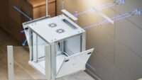 Ubiquiti UniFi 12U Rack Cabinet Standard - Glass Front Door (UACC-Rack-12U-Wall-600-G)