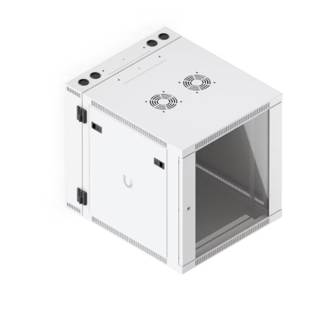 Ubiquiti UniFi 12U Rack Cabinet Swing - Glass Front Door (UACC-Rack-12U-Wall-SW-G) - imagine 7