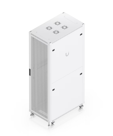Ubiquiti UniFi 42U Rack Cabinet, 1000mm (Weight Load up to 800 kg) - Perforated Front Door (UACC-Rack-42U-1000-P) - imagine 3