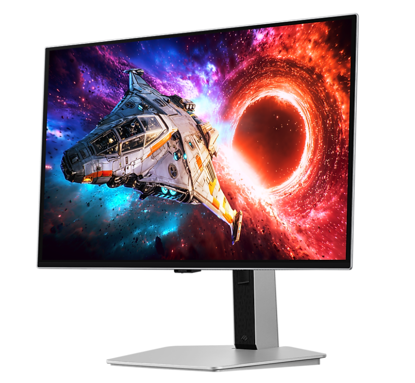 Monitor Samsung 27" LS27HG800SUXEN, Diagonal (inch): 27, Diagonal (cm): 68, Aspect ratio: 16:9, Panel: OLED, Resolution: 3840x2160, Refresh Rate: 240Hz, Response time GtG: 0.03ms, Brightness (max): 250 cd/m², Contrast (static) : 1.5M:1, Viewing angle: 178/178, Color Gamut Type: DCI, Color Gamut (LS27HG800SUXEN) - imagine 3